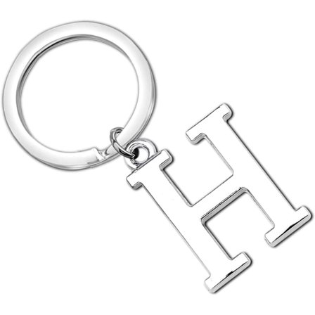 Nyckelring Bokstav - Initial Bokstav Nyckelring Berlock Bokstav H