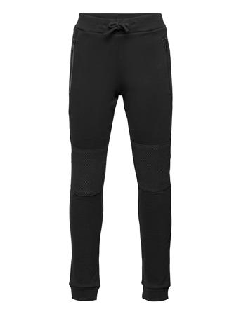 Trousers W Mesh Collegehousut Olohousut Musta Lindex