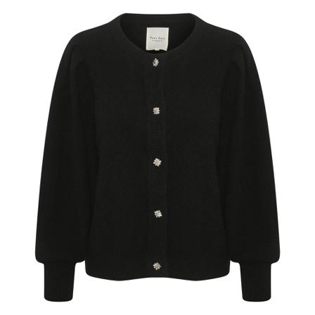 Part Two Cardigans Sort, Dame, Størrelse: L