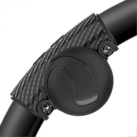 Universal Rattkula Bil Ratt Kontrollkula Bil Ratt Handtagskula Bil Rattknopp För Bilar Båtar Svart