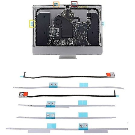 LCD-skærmklæbebånd LCD-skærmklæbebånd Reparationssæt til Imac 27" A1419