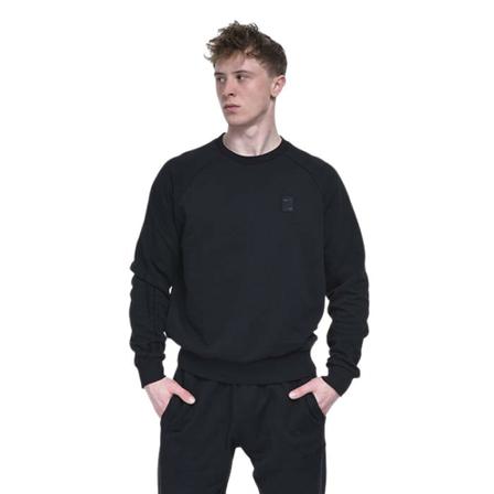 Filling Pieces, Bluza Essential Two Stripe Crewneck 80598781861 Zwart, Heren, Maat:M,Katoen,streep