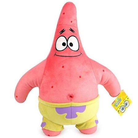 ATCLV Spongebob SquarePants Vaaleanpunainen Tähtikala Etana Anime Hahmo Pehmolelu Gary 8"66/22cm Laadukas Pehmeä Lahja Lapsille Gary (FMY)