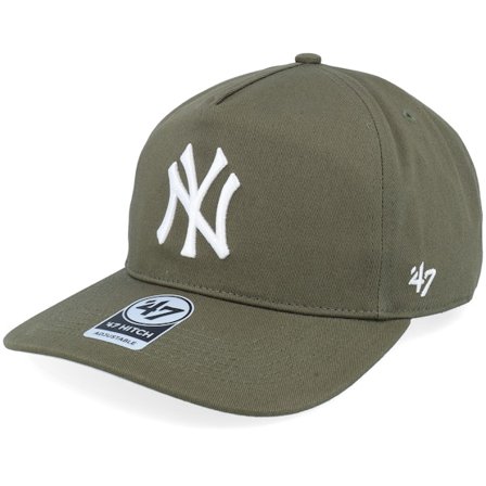 47 Brand - MLB Groen adjustable Cap - New York Yankees MLB Hitch Cap Sandalwood A-frame Adjustable @ Hatstore