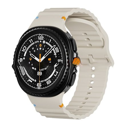 Armband 22mm Silikonarmband Kompatibel med Galaxy Watch 8/Watch 8 Classic - Ersättningsarmband i Flera Färger