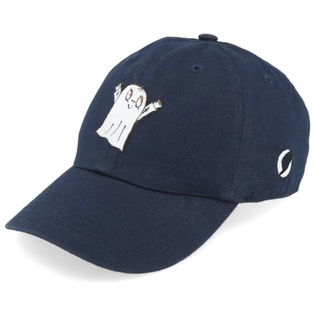 Lilla Spöket Laban - Azul unconstructed Boné - "Kids Laban Navy Dad Cap " @ Hatstore