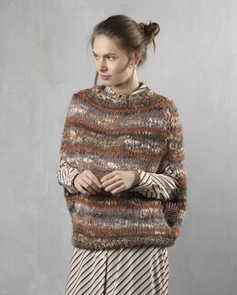 Strikkeoppskrift Genser ermløs - Cewec