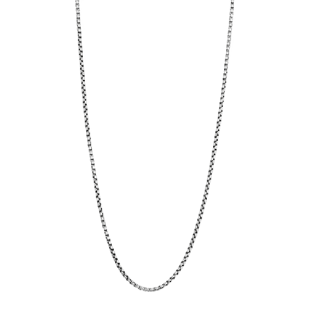 by BILLGREN Silverhalsband | Ärtlänk Nobel Accessoarer Herr Silver 60 cm