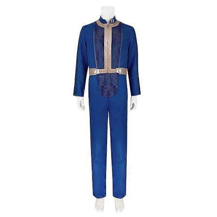 Vault 33 Survivor -haalarit Lucy Cosplay Peliuniformu Halloween-karnevaalijuhlapuku miehille ja naisille -lingling}