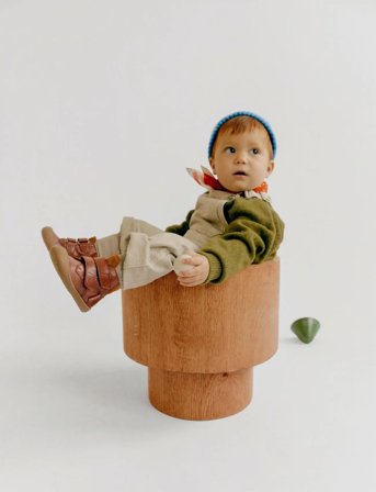 ANGULUS Boots - Flat - With Velcro - Brown - 19