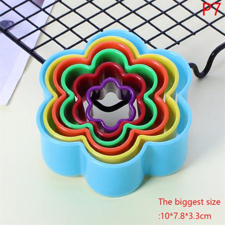 1 Set Plast Cookie Ter Form Kex Fondant Diy Kitchen