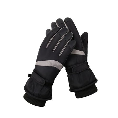 Skihandsker, vandtætte, skridsikre touch screen-handsker