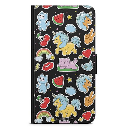 Bjornberry Plånboksfodral iPhone 11 - Klistermärken