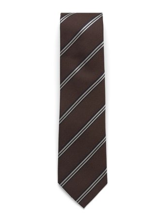 Amanda Christensen Classic Tie - Brown - ONE SIZE