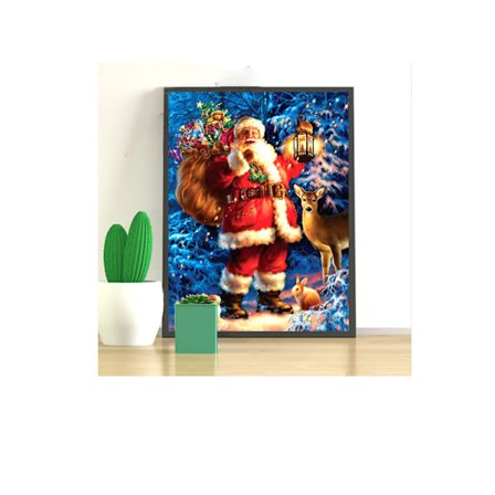 5D Diamantmålning Full Diamant Julserie DIY Special Sha