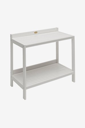 Jotex - Utekjøkken/arbeidsbenk Uten Vask White mdf / metall - LÄCKÖ - Kjøp Utekjøkken hos Jotex