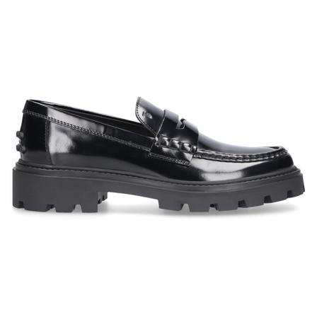 Tod's, Loafers Zwart, Dames, Maat:41 EU
