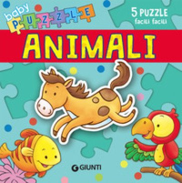 Animali. Libro puzzle. Ediz. a colori Silvia D'Achille