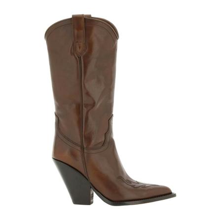 Sonora, Boots Bruin, Dames, Maat:36 EU,leer