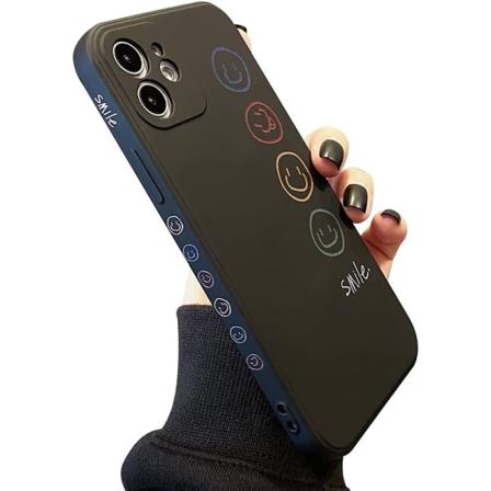 IC Puhelimen kuori Yhteensopiva iPhonen kanssa, Kansi Smiley