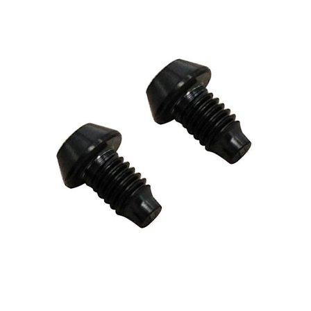 2 ST för TC4 Titan Hydraulisk Skivbroms Avluftningsskruv Mountainbike Bromsskruv-Svart