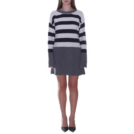 Semicouture, Short Dresses Grijs, Dames, Maat:M