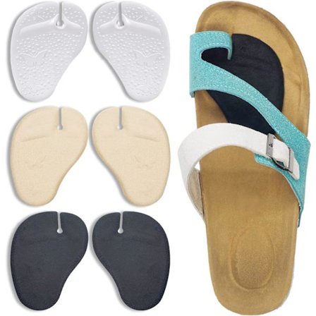 Metatarsal fotdynor för tofflor, flip-flops, sandaler, klackskor, herr- och damsko