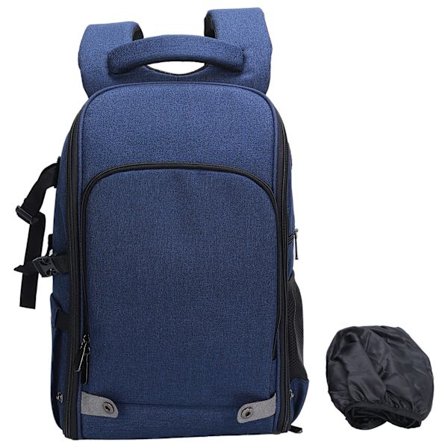 Kameraväska Vattentät Partitionsskydd Ryggsäck för SLR DSLR Spegelreflexkamera Objektiv