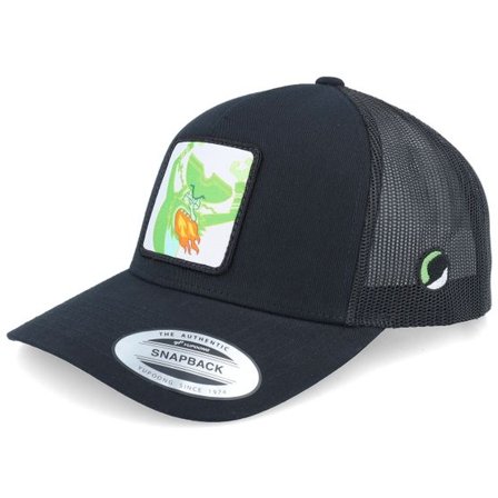 SpongeBob - Svart trucker Keps - Flying Dutchman Black A-Frame Trucker @ Hatstore
