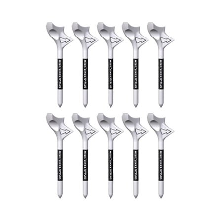 Golf Tee Golf Tee Brakett 10 Diagonal Innstikk Slitesterk Plast Tee Golf Speed Tee Golf Tilbehør
