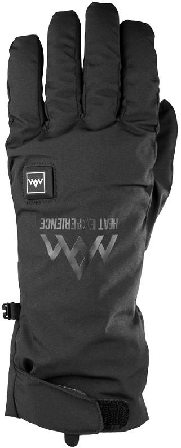 Heat Experience Heated Everyday Gloves Black Unisex