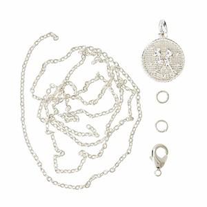 Me & My Box Silver Gemini Zodiac Pendant Set One Size - Stationery - One size - Silver - Mädchen - Jewelries & Jewel-case