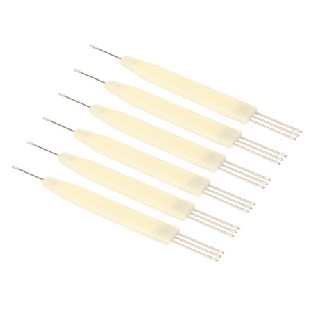 6 st Transfernålar 3.6mm Pitch 1X3 Fint Hantverk Stickmaskin Transfernål Sticktillbehör