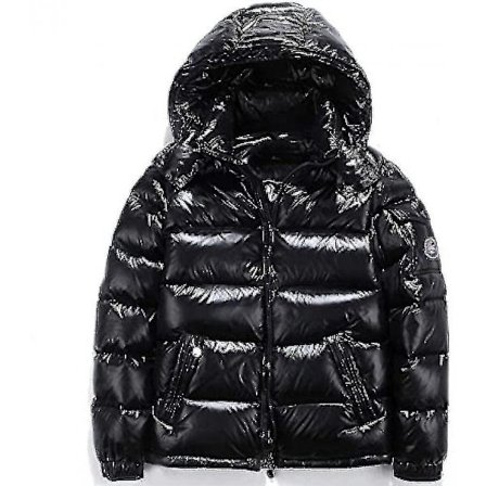 Vinterglänsande dunjacka Herrjacka Ståkrage dunjacka med huva