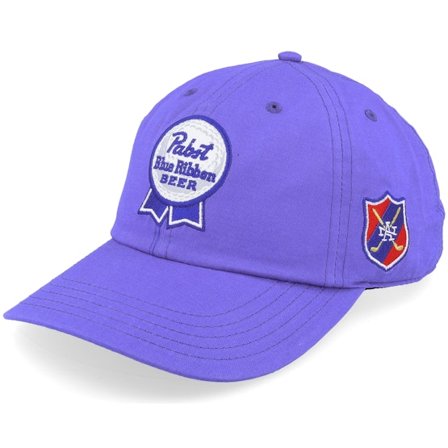 American Needle - Blå unconstructed Caps - Blue Ribbon Hepcap. 19th Hole Golf Royal Dad Cap @ Hatstore