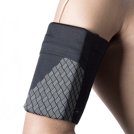 Mobiltelefonarmbånd Løping Telefonholder Elastisk Telefonstropp Armbånd for Utendørs Trening Trening Løping Gåing Hiking Sykling