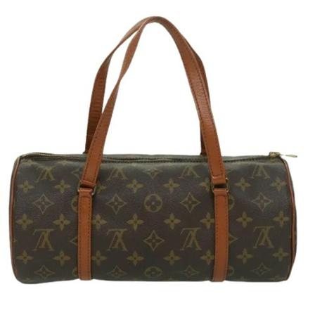 Louis Vuitton Vintage, Pre-owned Canvas louis-vuitton-bags Bruin, Dames, Maat:ONE Size