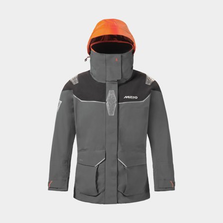 Zeiljas Musto BR3 Pertex Offshore, Charcoal, dames, Large (UK 14)