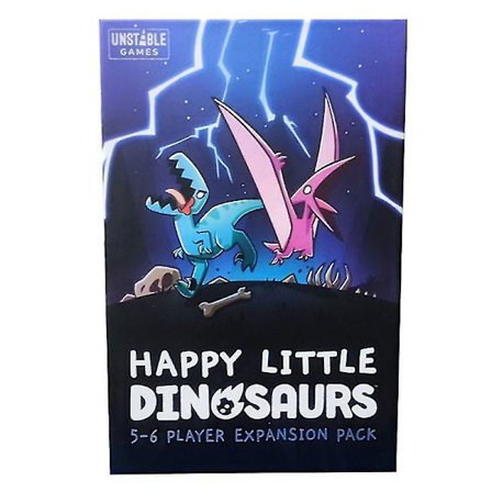 Englanninkielinen versio HAPPY LITTLE Dinosaurs happy little dinosaur -laajennuslautapeli korttistrategiapeli