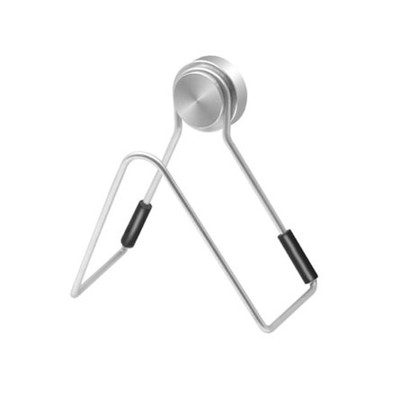 Magnetisk svampholder for kjøkkenvask Rustfritt stål avløpsstativ Avtakbar rengjøringsklut Hylle Oppvaskavløp Kjøkkentilbehør