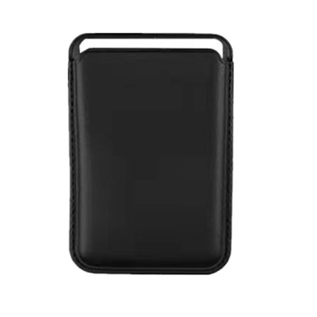 Magneettinen MagSafe Korttikotelo Musta