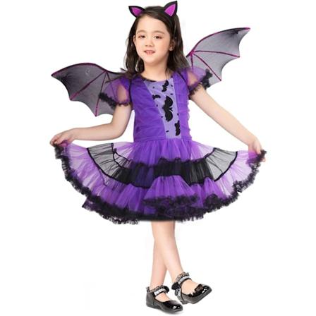 Halloween-dekorasjon for barn, for Halloween-karneval cosplay-fest, passer for 105-115 cm