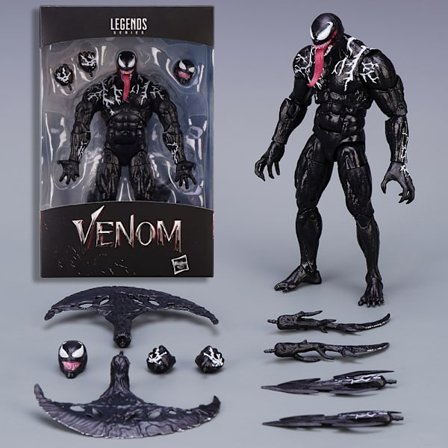 Marvel Legends Series Venom 6-tuumainen keräilyhahmo - Täydellinen