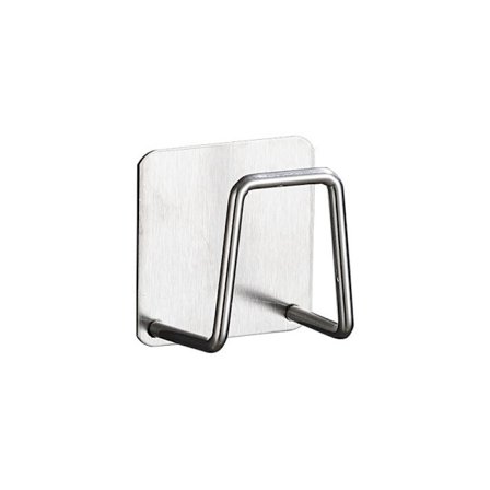 2 st diskbänk lim rostfritt stål svamp hållare vattentät diskbänk svamp avlopp rack kök förvaringstillbehör silver