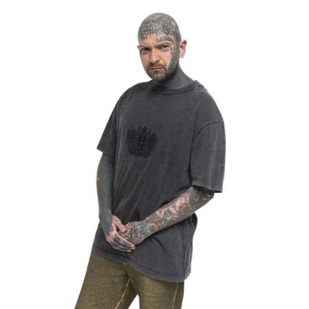 Han Kjøbenhavn, Heren boxy M-130320 S T-shirt Grijs, Heren, Maat:S