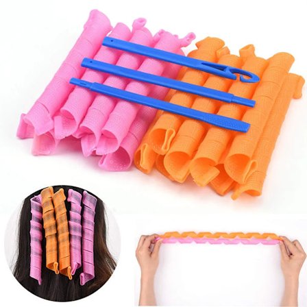 20Pcs Set Portable Magic Hair Curler Wave Formers Hair Styling Accessories Hair Styling Tool DIY Hair Rollers