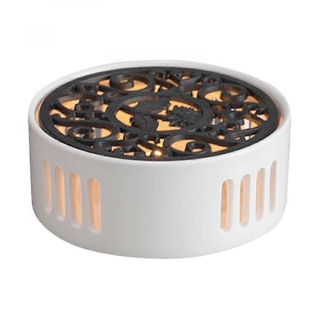 Urholkad Ljus Tekanna Värmare Ljus Värmare Tekanna Hållare För Kaffe B Svart UPF