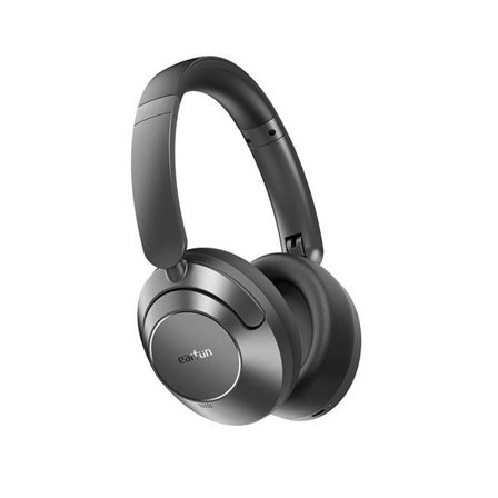 Earfun WavePro Bluetooth-hovedtelefoner - krystalklar lyd og aktiv støjreduktion - Sort