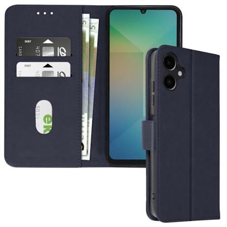 Etui til Samsung Galaxy A06 Wallet Flip og videoholder Midnight Blue Blå