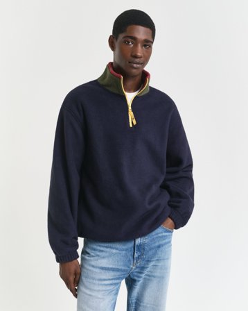 GANT Herren Fleeceshirt im Blockfarbendesign (L)